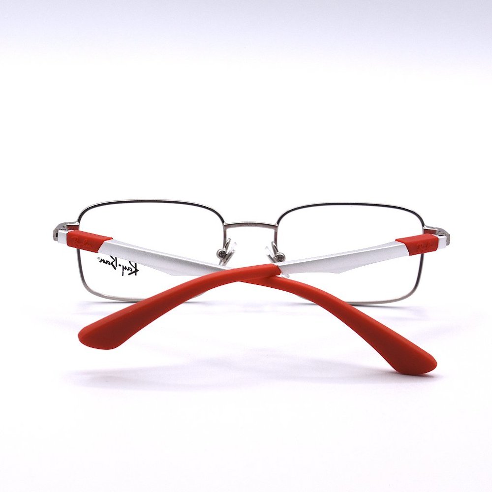 RAY-BAN JUNIOR RB1043 4021 SILVER EYEGLASSES AUTHENTIC FRAME - Picture 7 of 8